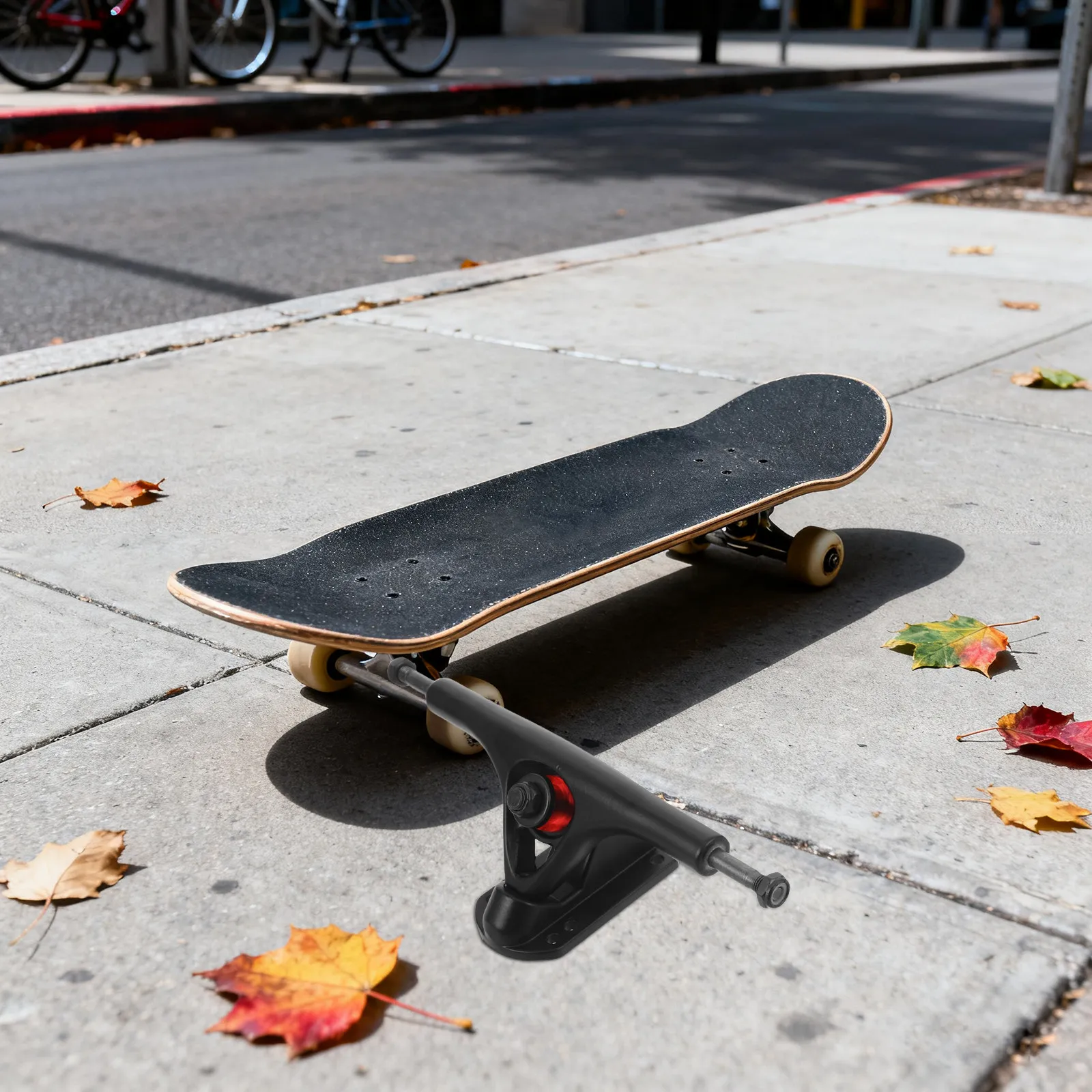 

2 шт. Запасные траки для скейтборда 7 дюймов, сверхпрочные, из алюминиевого сплава, для крейсеров, парков, улиц, гор, использования в помещении и на улице