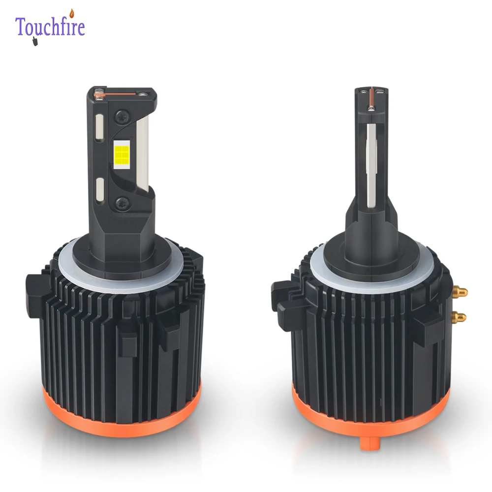 مصابيح أمامية خالية من الأخطاء في الحافلة ، رقائق CSP لفولكس فاجن جولف 6 ، جولف 7 ، باسات توران ، تيروك ، 72 واط ، 9000 لومن ، K ، 12 فولت ، 2X ، H7