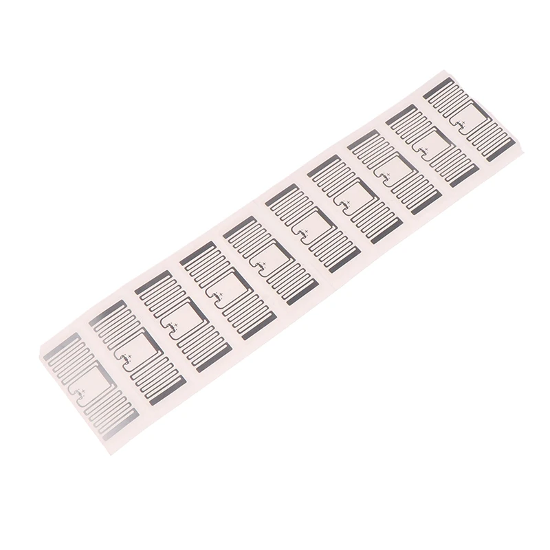 10pcs ISO18000-6C Variety Sizes Passive Adhesive Sticker Label UHF RFID Tag