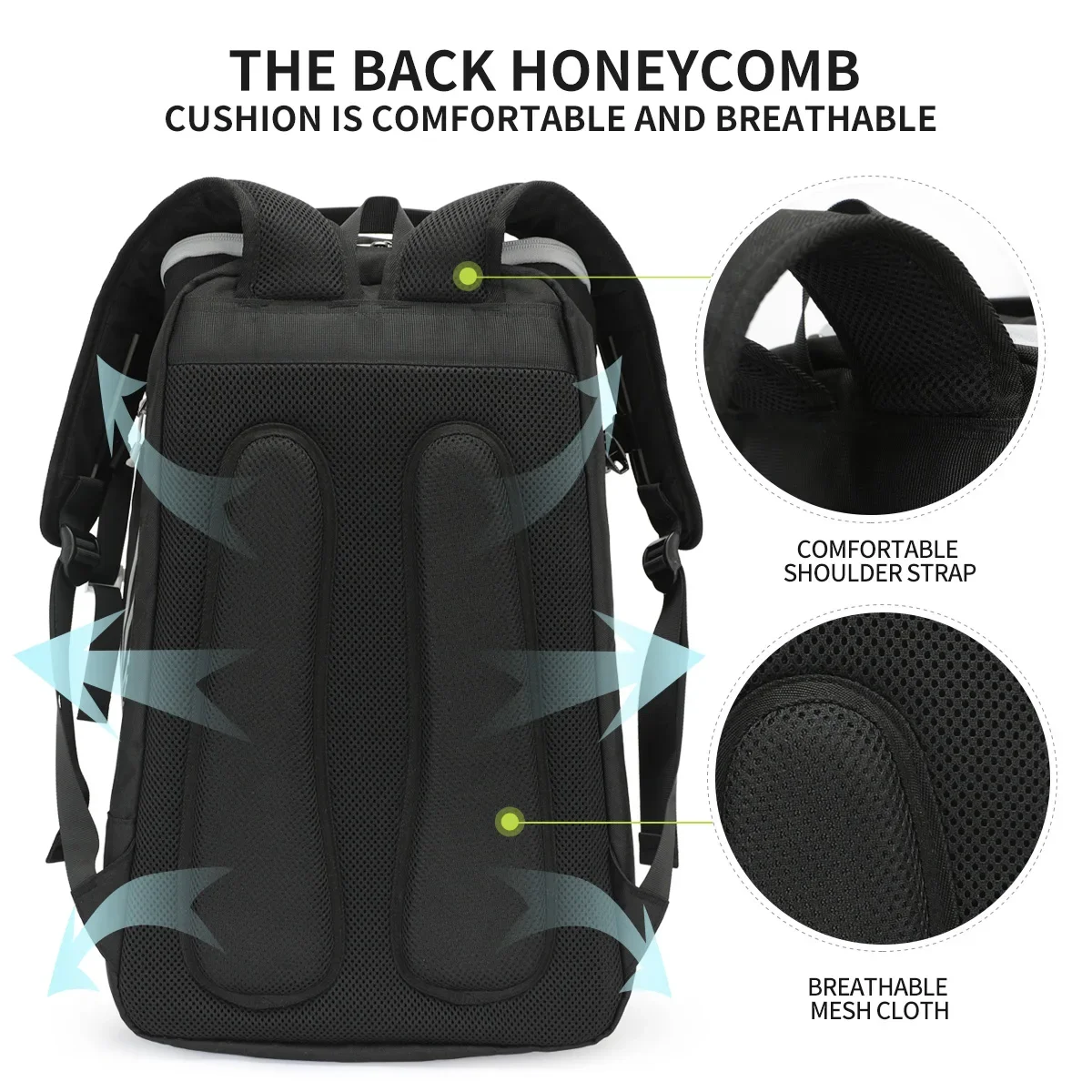 Waterproof Sports Backpack for Men and Women, Gym Bag, Outdoor Fitness, Portable, Ultralight, Yoga, Racket