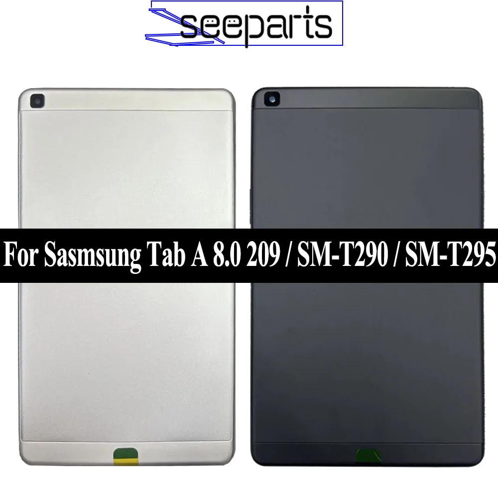 Rear Door Replacement For Samsung Galaxy Tab A 8.0 2019 T290 T295 SM-T290 SM-T295 Back battery Cover Housing Case With Buttons