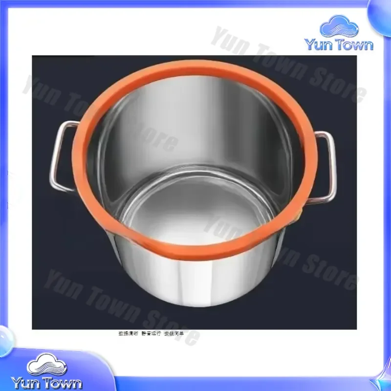 3 Gallon 12L Stainless Steel Vacuum Degassing Chamber for Silicone Resin AB Adhesive Defoaming Barrel with Acrylic Lid