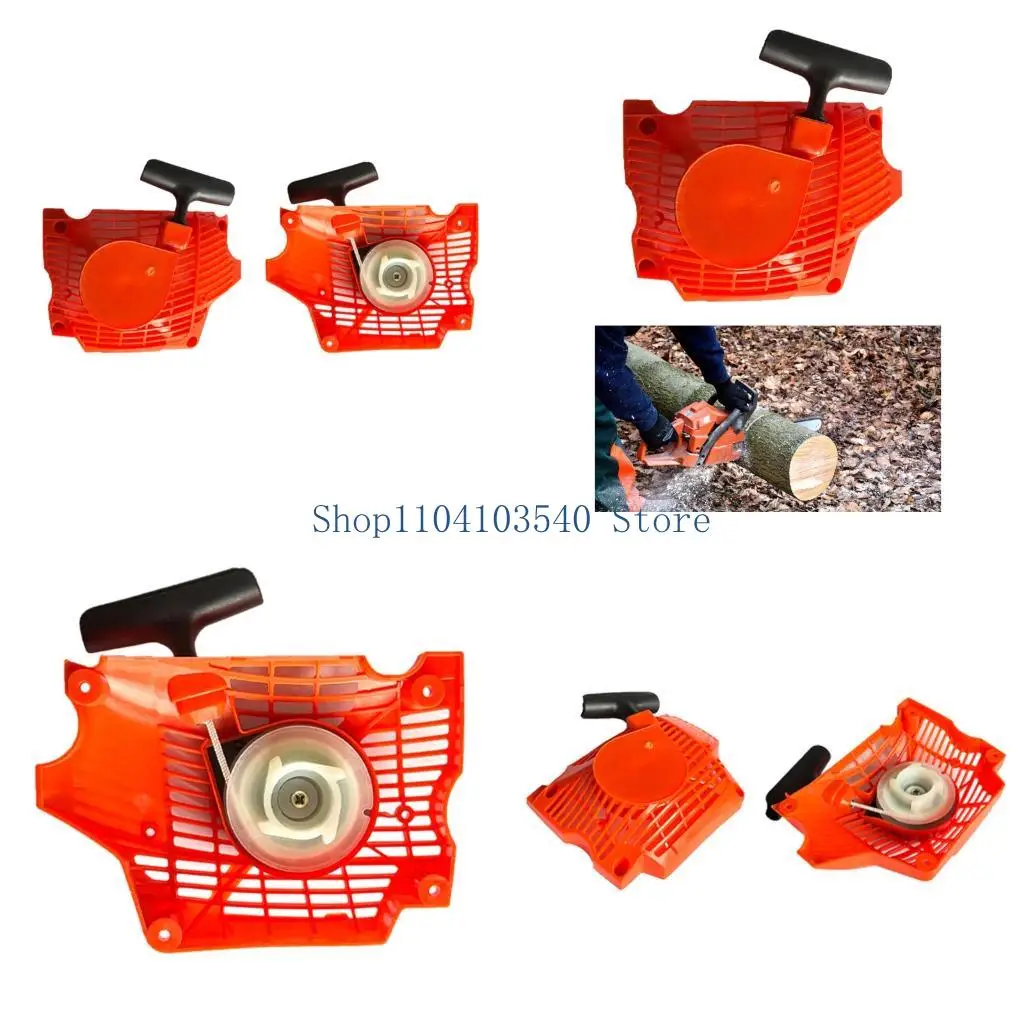 

02DC Quickly Start Nylon Recoil Pull Cord Mechanism For Outdoor Chainsaw Maintenance Tool