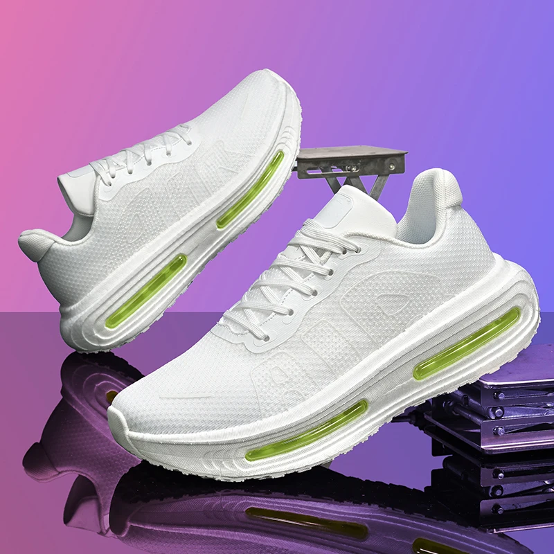 2026Men's Cushioning Running Shoes Lightweight Athletic Casual Sneakers Male Non-Slip Sports Shoes Outdoor Travel Walking Shoes