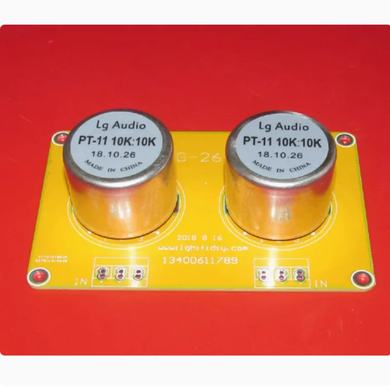 PT-11 Permalloy 10K: 10K Audio-Rinderisolator American Jensen Audiotransformator, neu gravierte Version