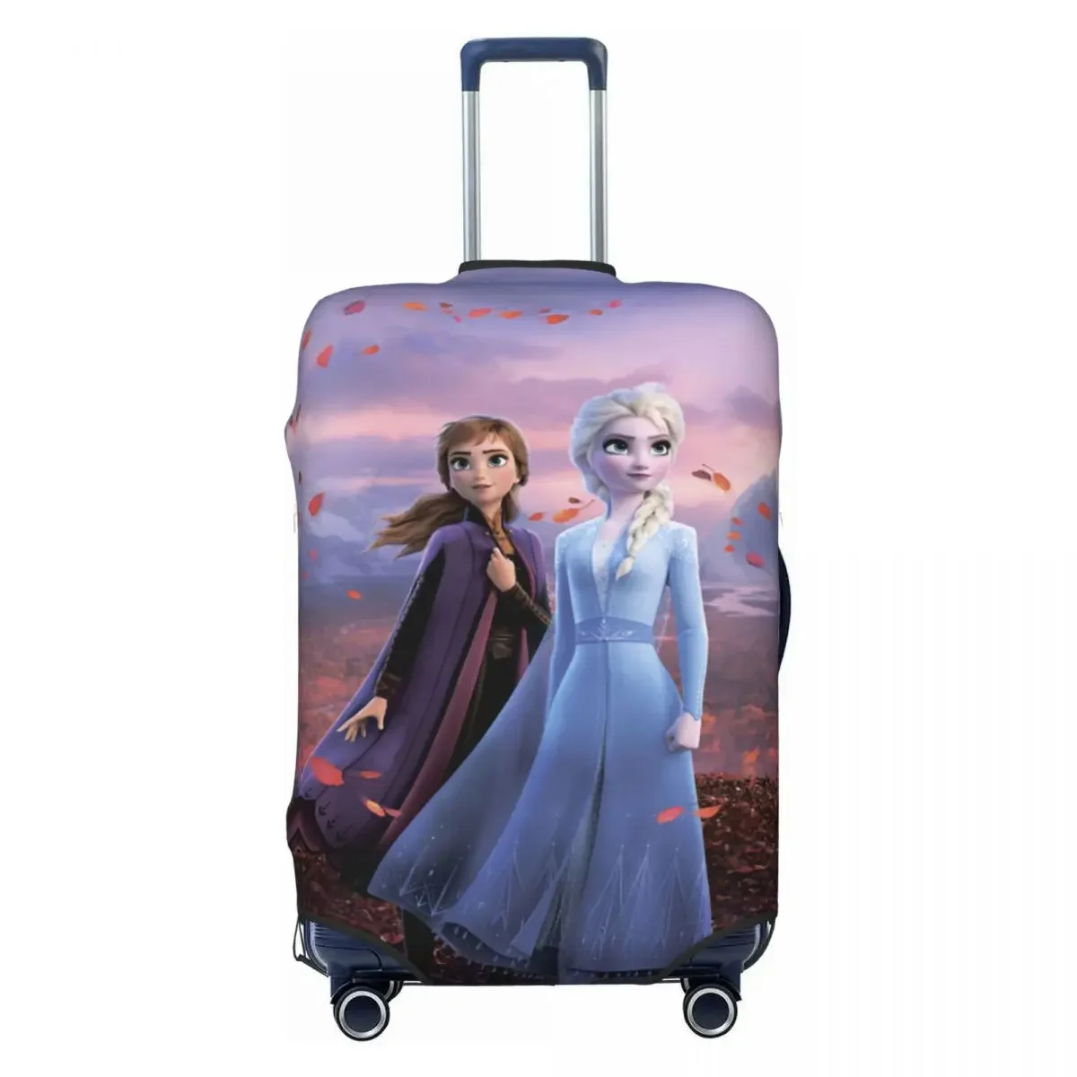 2025 الكرتون المجمدة الأميرة غطاء الأمتعة مضحك حقيبة حامي يغطي دعوى لمدة 18-32 بوصة