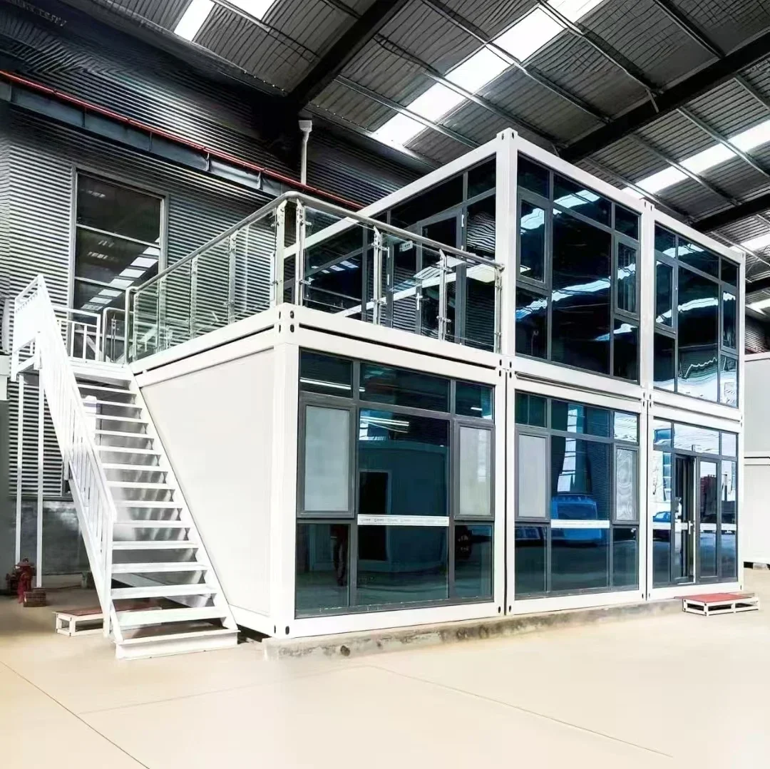 Maison de conteneur pliable de type Z détachable de vente directe d'usine