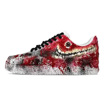 12 best sales نايكي إير فورس 1 أحمر - №8