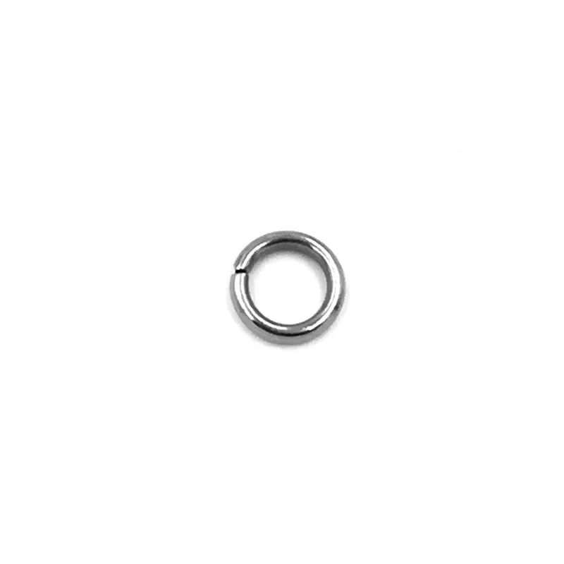 2500Pcs Silver Tone Cercle Round Split Open Stainless Steel Jump Rings 7mm