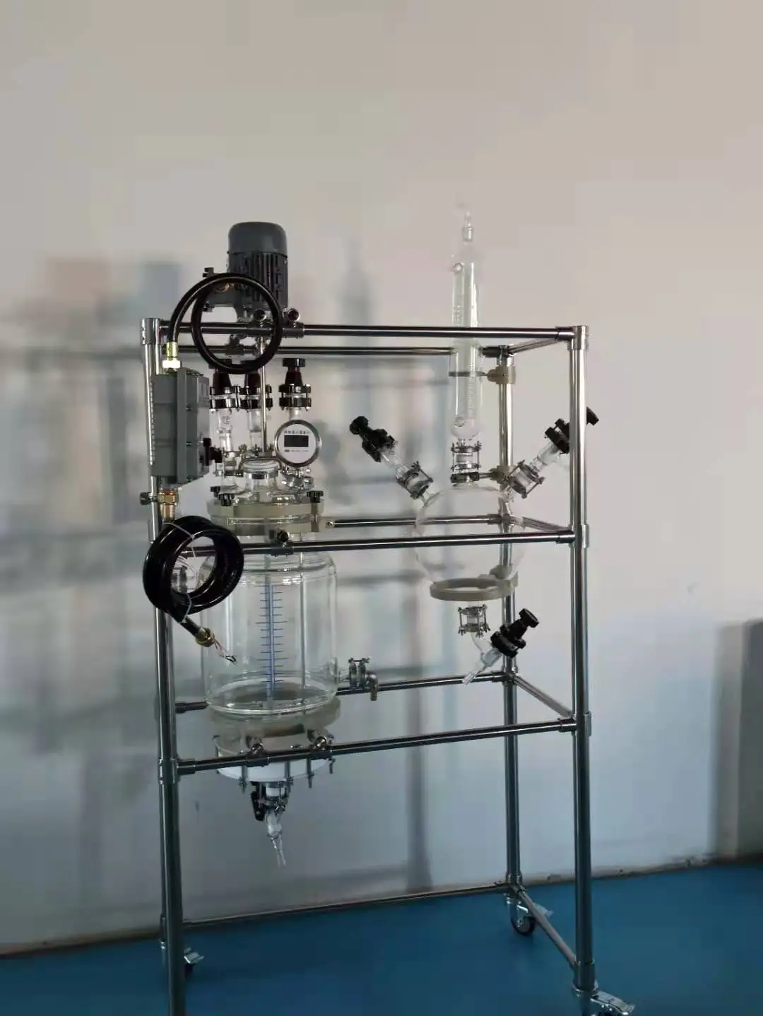 عزل الكريستال الفولاذ المقاوم للصدأ والزجاج مرشح التبلور سعر معدات التبلور المختبرية