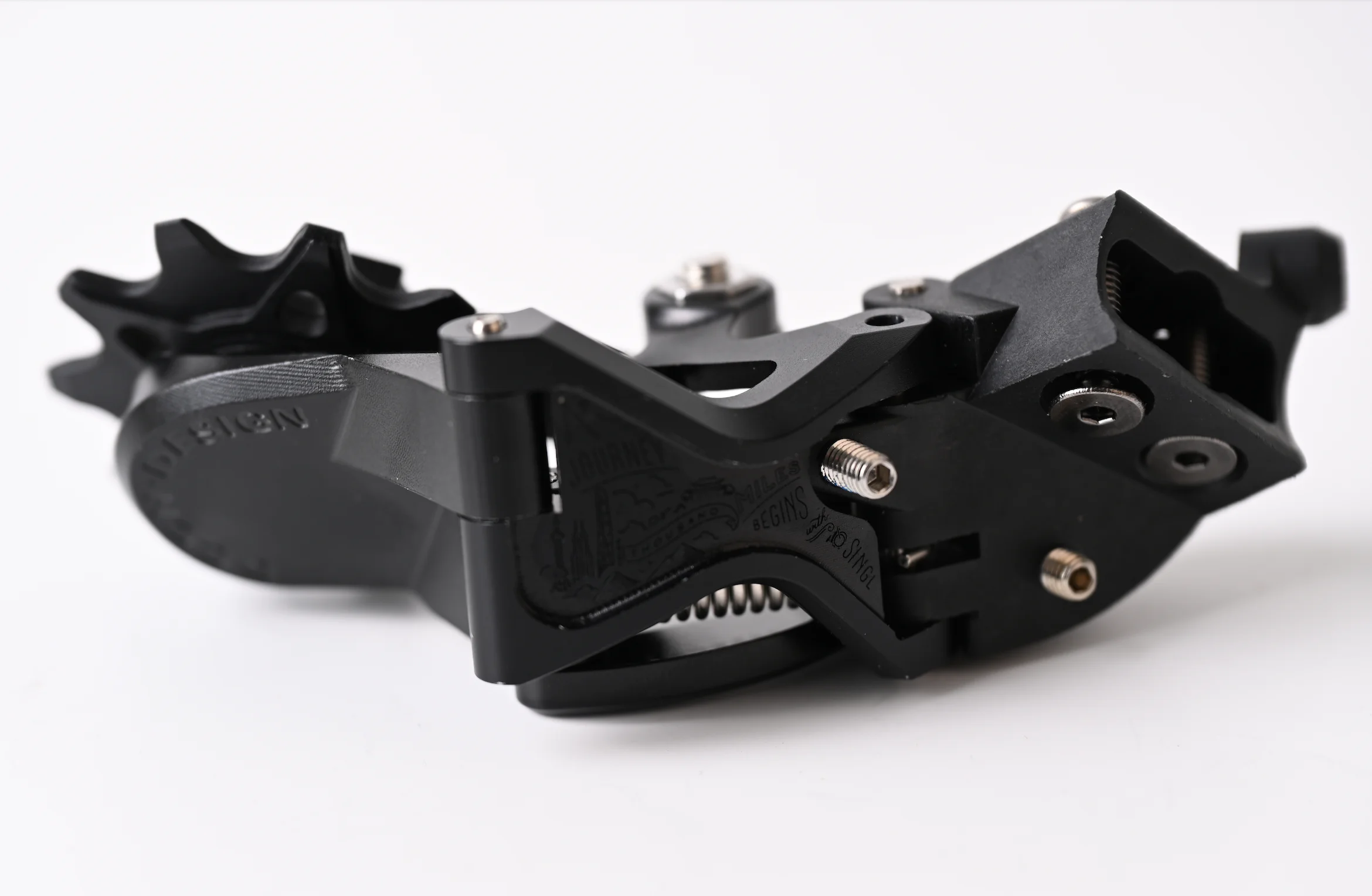 Acrz For Brompton Folding Bicycle 7-Speed Shifting System Suitable For A/C/P/T Line Aluminum Alloy CNC Transmission Kit 206g
