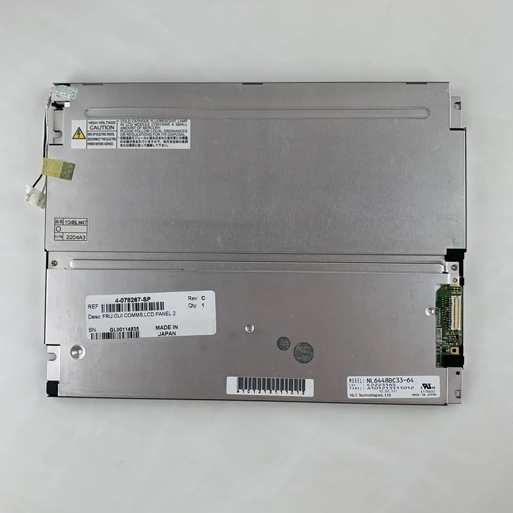 NL6448BC33-64D 10.4 Inch Lcd Voor MP277-10 Hmi Panel Reparatie ~ Doen Het Zelf, In Voorraad Hebben