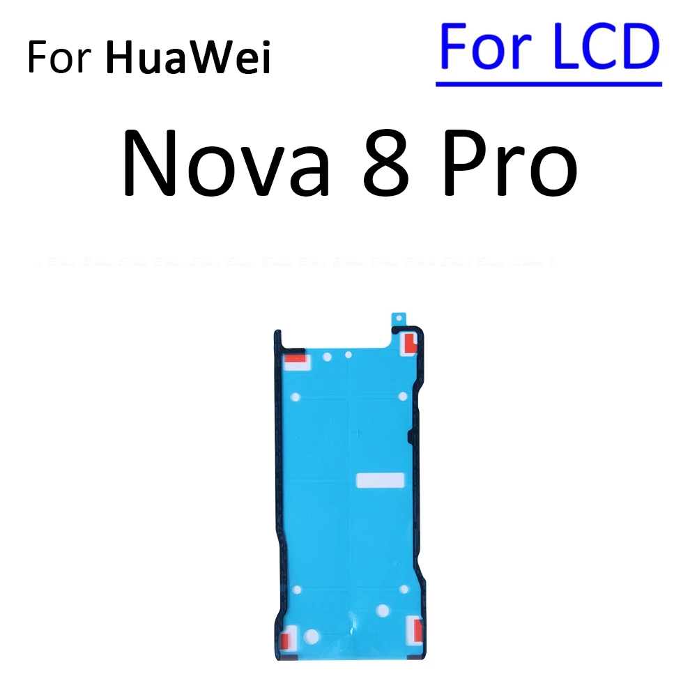 For HuaWei Nova 2 7 8 8i Pro Lite Plus SE LCD Display Screen Back Housing Cover Adhesive Sticker Tape Glue Replacement Parts