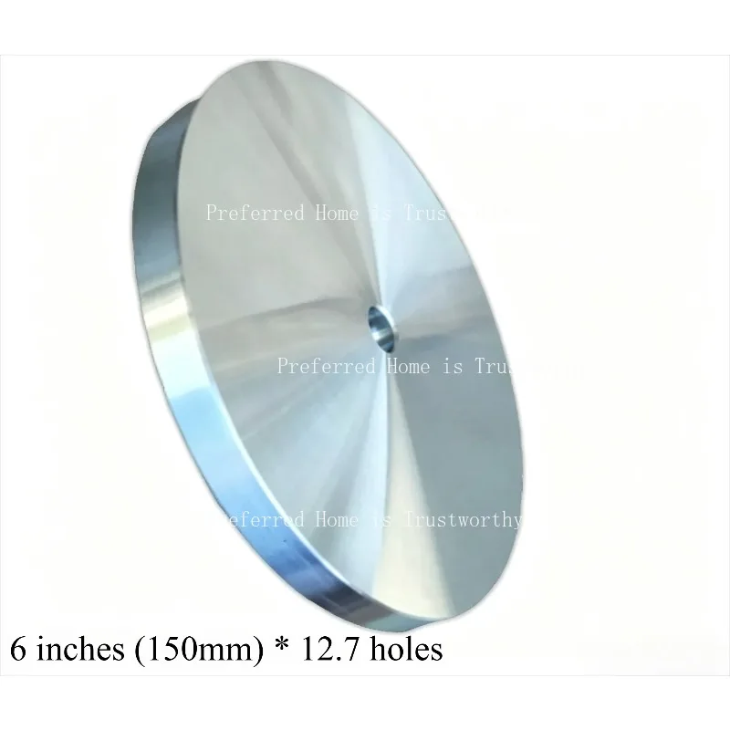 Suitable for 150mm 6Inch Lead Tin Alloy Polishing Disc, 12.7 Hole 10mm Thickness Gemstone Jewelry Angle Polishing Tin Lead Disc