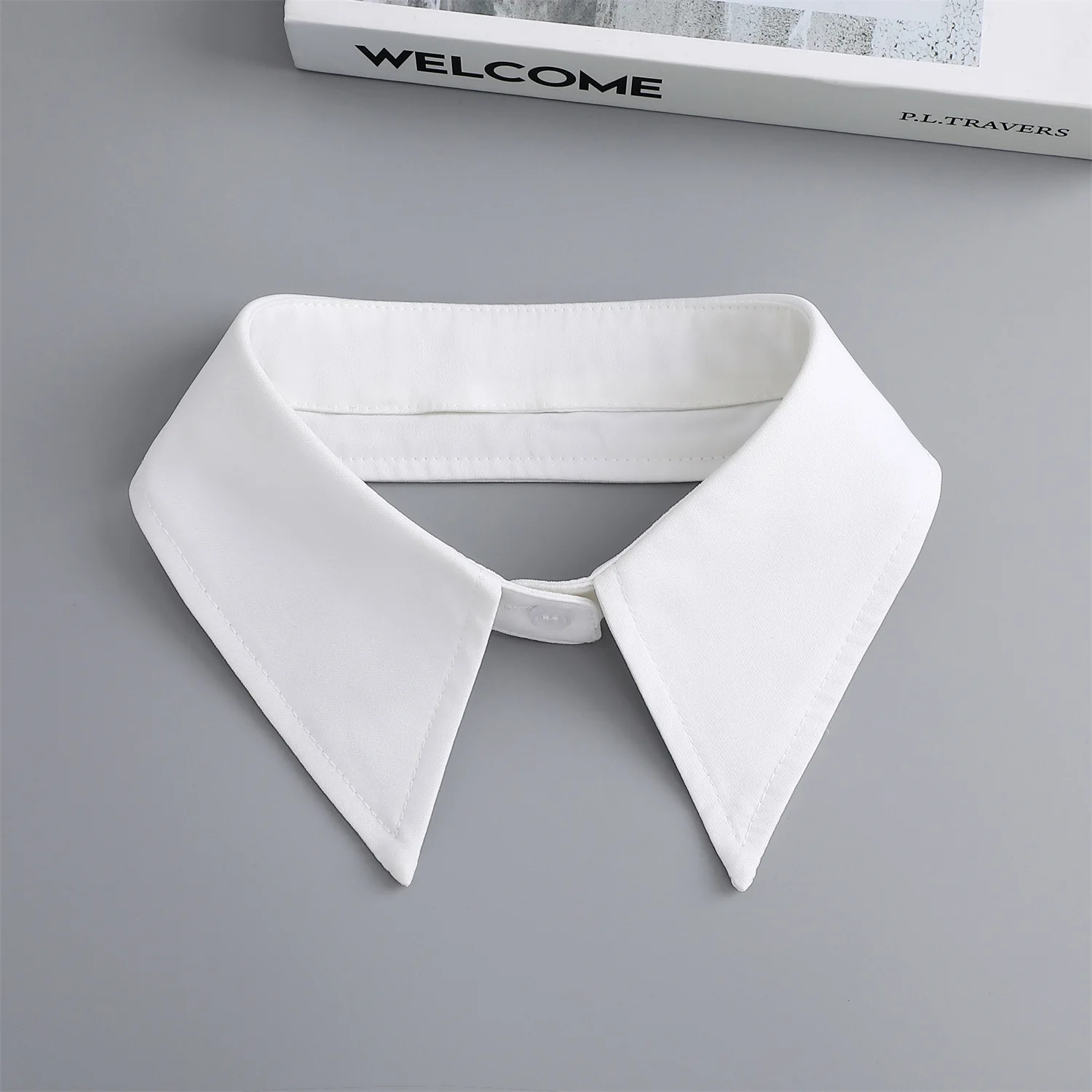 Fashion White Fake Collar Blouse Sweater Shirt Detachable Collar Shirt Black False Collar Lapel Clothing Decorative