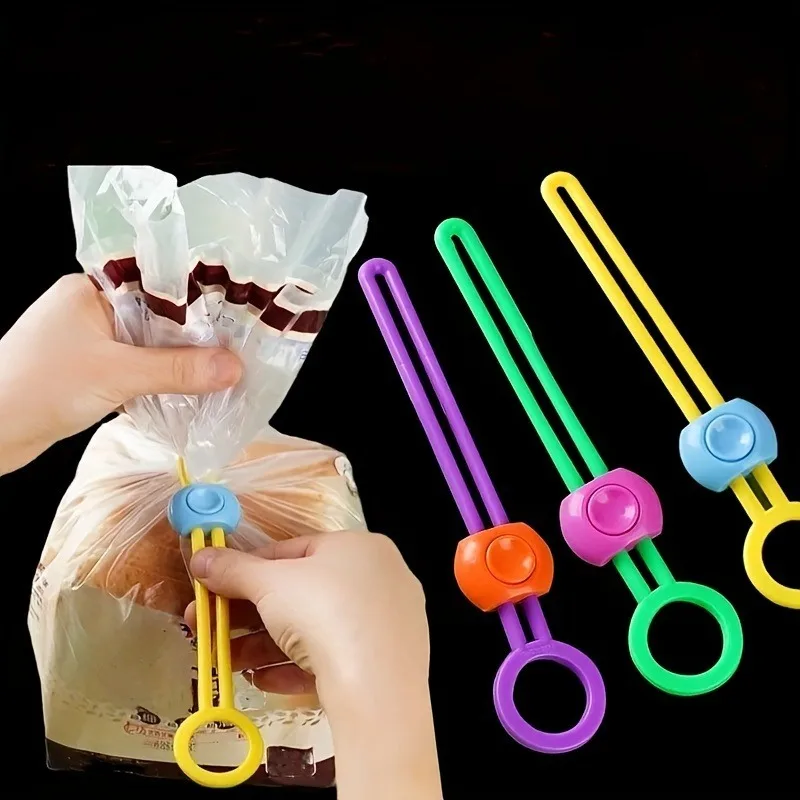 5/10PCS Portable Food Sealing Clip Reusable Bread Bag Clips Kitchen Storage Food Seal Grip Sealer Clamp Kitchen Accessories