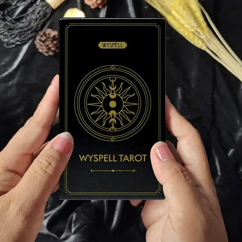 Karty tarota Wróżenie losu Tarot 78-karta Talia tarota Wróżenie Los Tarot Karty wyroczni Rozrywka imprezowa Gra planszowa