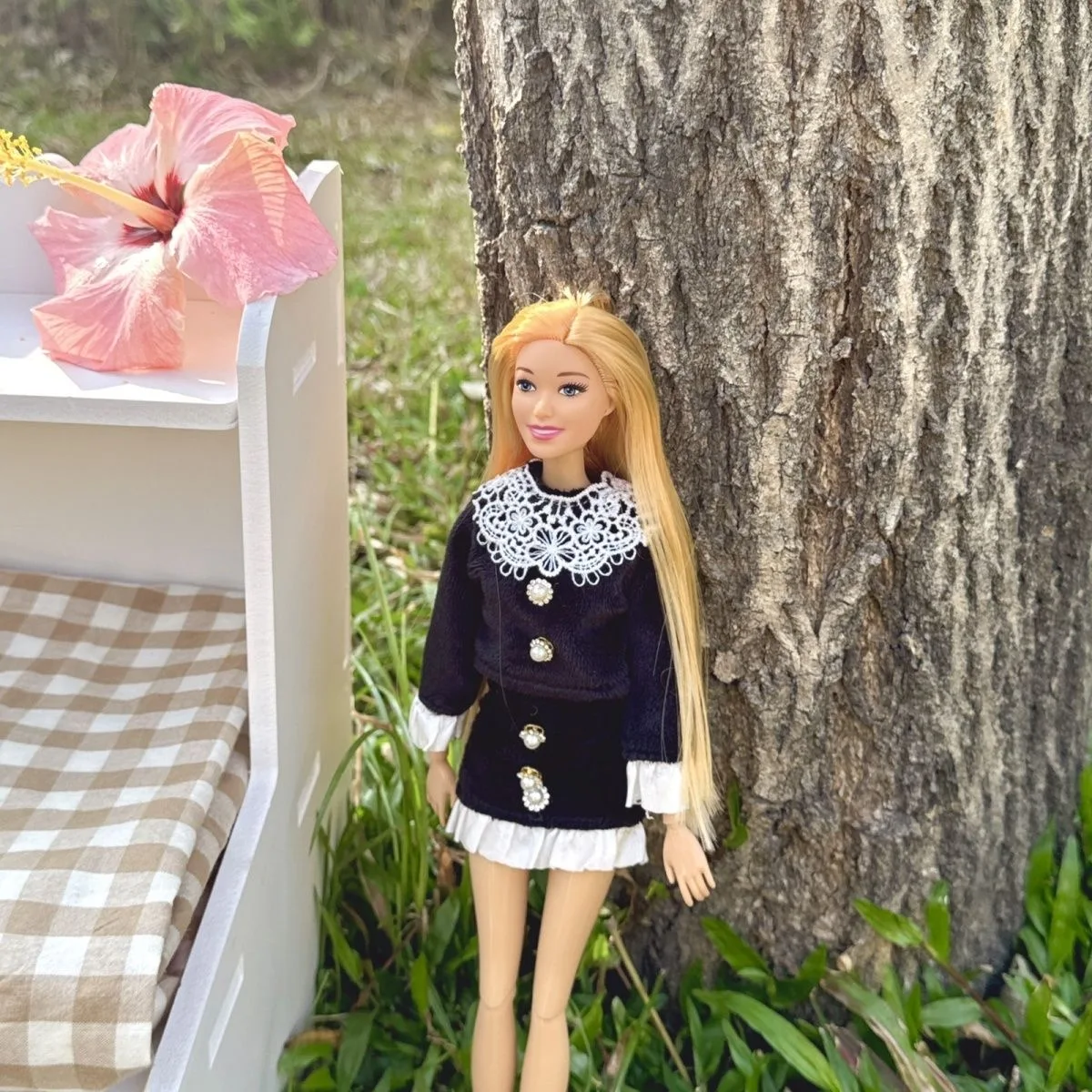 2025 neue Mode Prinzessin Puppe Spielzeug Exquisite Kleine Duftende Wind Top + Rock Set 30 cm 1/6 BJD Puppe Täglichen Dress up Spielen Haus Spielzeug