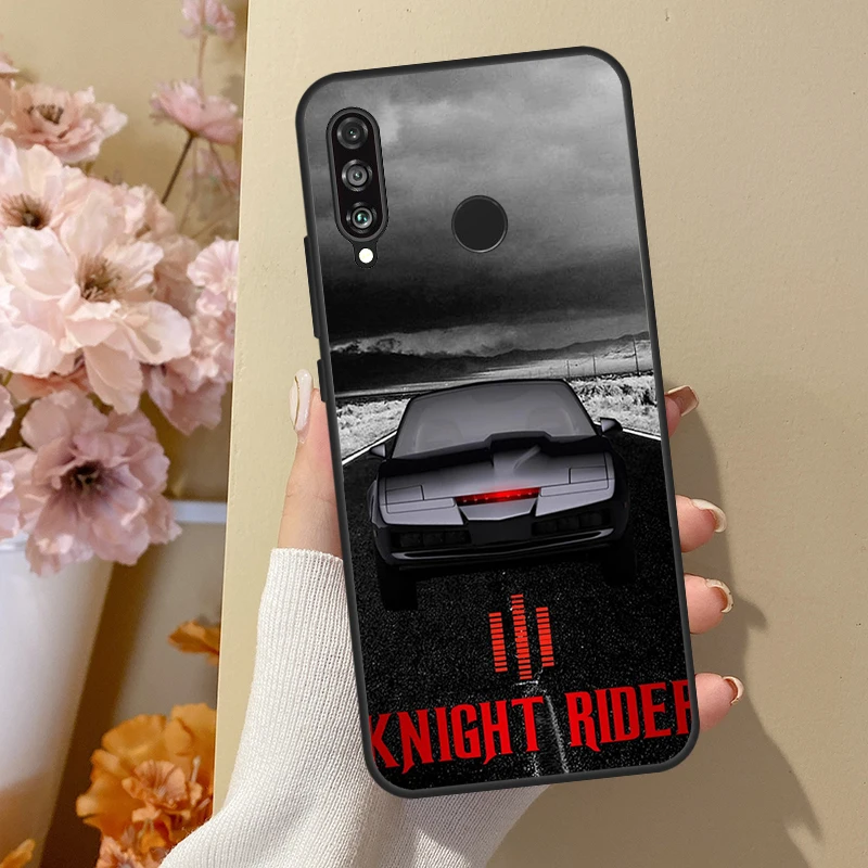 Hiệp Sĩ Rider KITT Xe Dành Cho Huawei P30 Pro P50 P20 P40 Lite Nova 5T P Thông Minh 2019 2021 bao Da Dành Cho Danh Dự 50 Lite