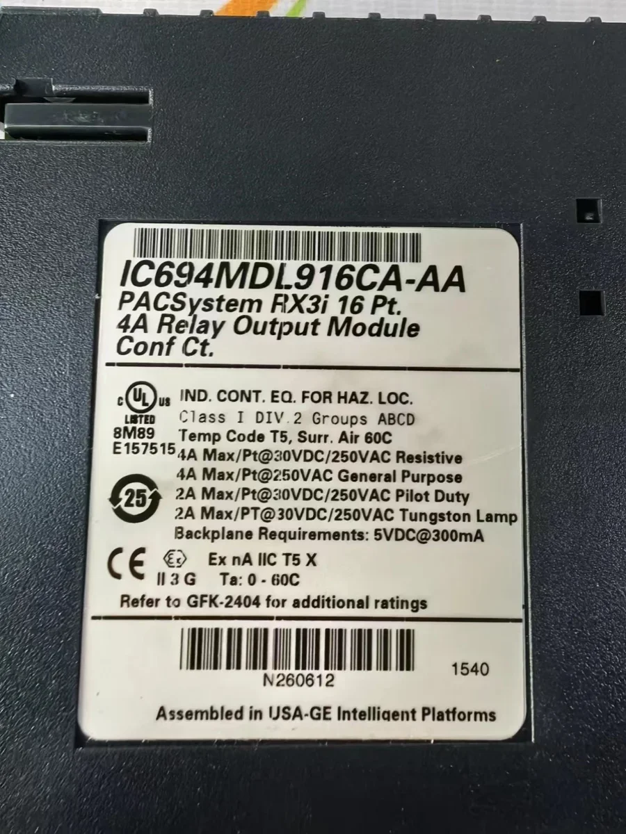 GE PLC Module IC694MDL916CA-AA Original Spot Bargaining