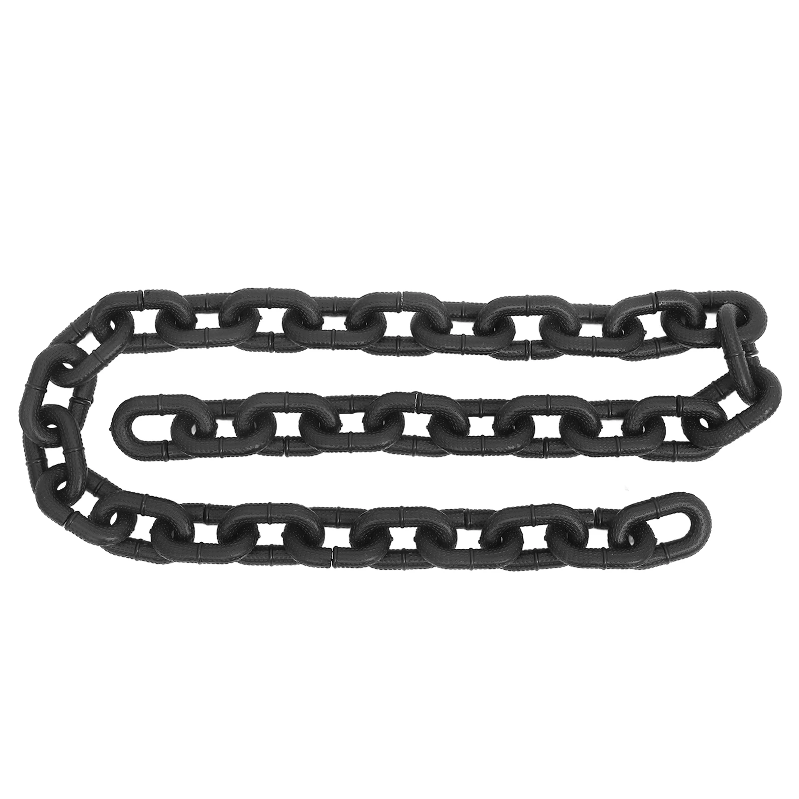 

Simulated Iron Chain Decoration Dog Necklace Cable Tie Out Harness for Dogs Collars Cosplay Props Funny Leash Plastic Chain