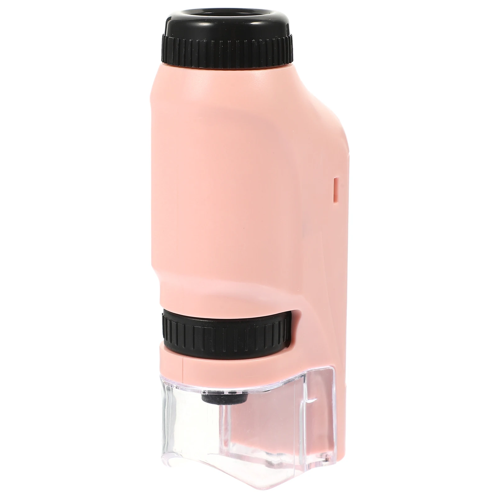 Portable Kid Microscope Monocular ABS Plastic Simple Biological Magnifier Educational Science Accessory School Chemical