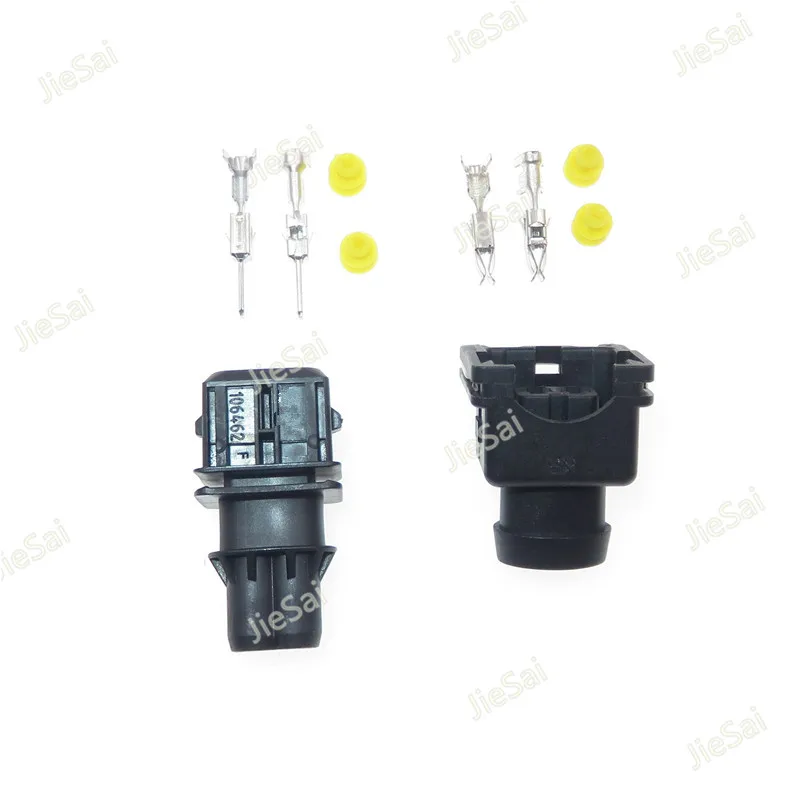 827551-3 / 828657-3 106462-1 Female Male EV1 Style 3.5mm 2 Pin TYCO AMP Car Fuel Injector Type EV1 Injector Automotive Connector