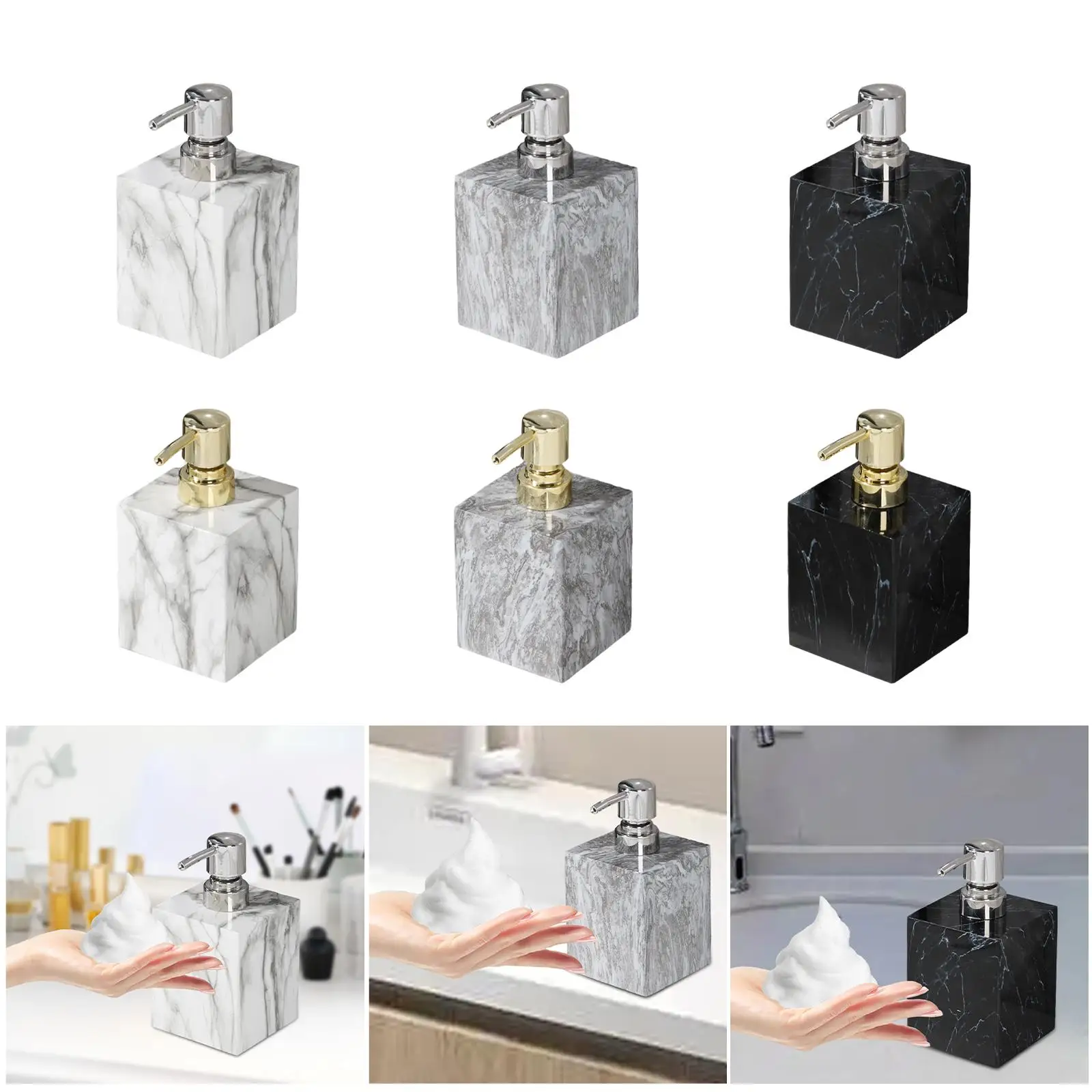 Soap Dispenser Refillable Hand Soap Dispenser for Home Laundry Room Bathroom