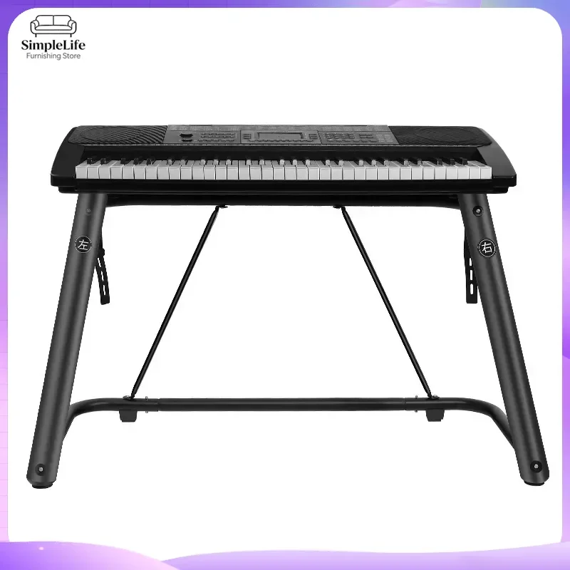 Heavy Duty U Shape Electronic Piano Stand Adjustable Digital Keyboard Stand for 61 88 Keys Organ Music Instrument view 6