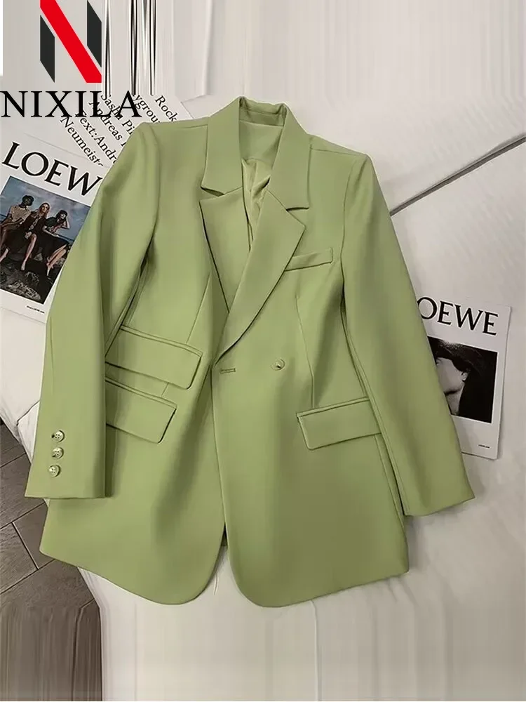 New in Spring Autumn Blazers for Women Jacket Women Outerwears Office Lady Chic Elegant Female Coats Fashion Luxury Lady Clothes