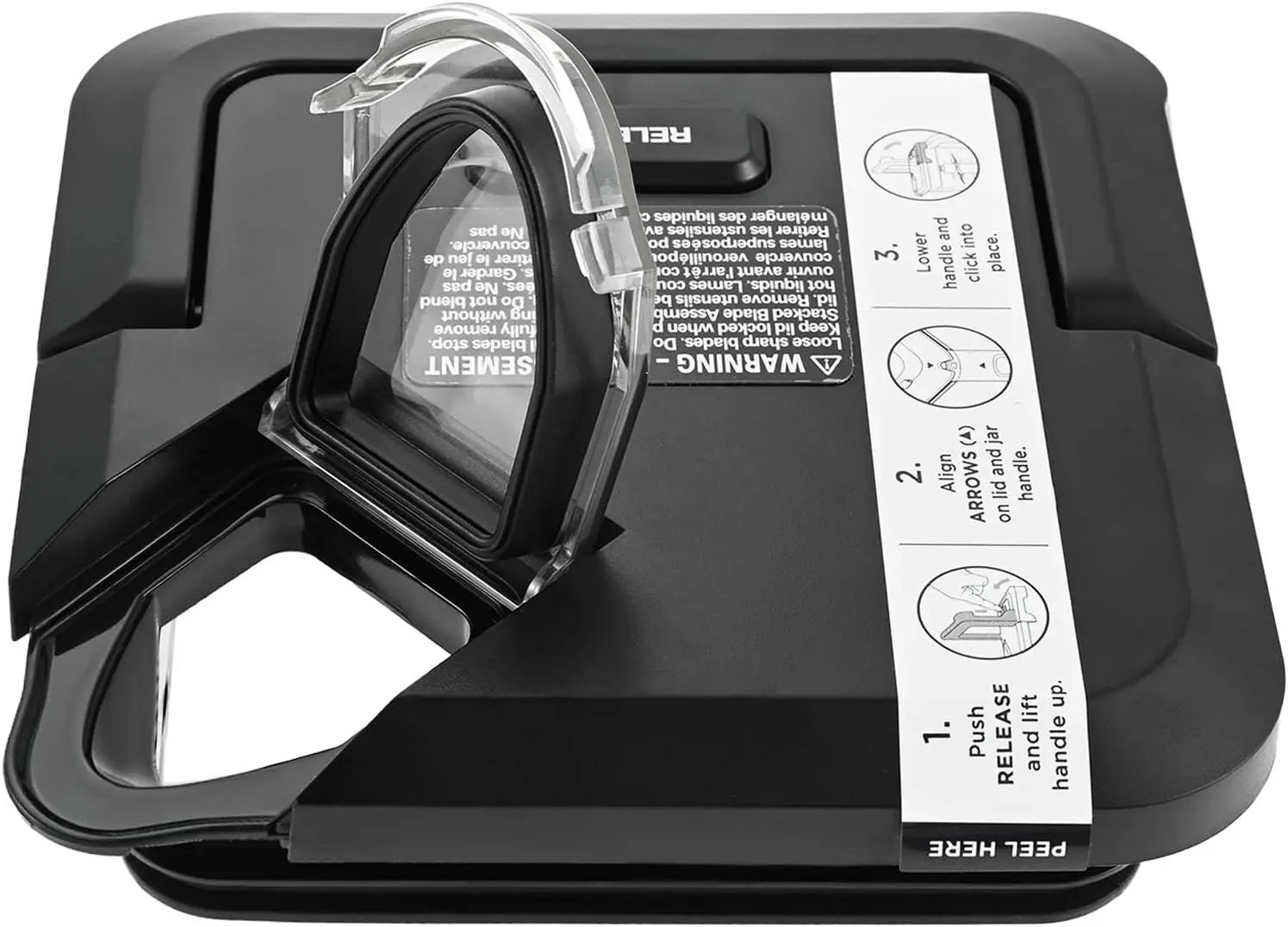Blender Lid Replacement for Ninja 72 OZ Pitcher Blender Top Lid Cover Replacement for Ninja New Model BL610/710WM BN701/750/751