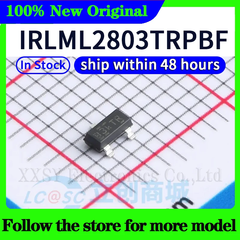 5 teile/los IRLML2502TRPBF IRLML2402TRPBF IRLML2803TRPBF IRLML5103TRPBF IRLML5203TRPBF IRLML6244TRPBF IRLML6246TRPBF