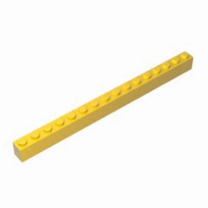 10 pièces 1x16 briques 2465 classique éducatif bricolage épissage accessoires jouet blocs de construction compatibles assemble des particules