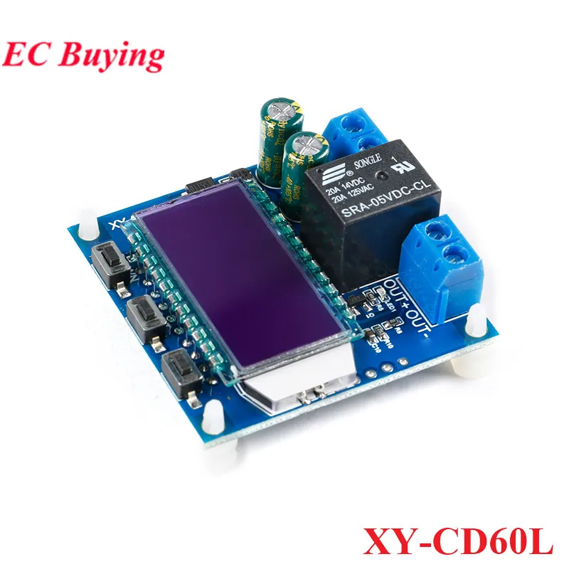 XY-CD60 XY-CD60L Lead-Acid Lithium Battery Charger Control Module Automatic Charging Overcharge Protection Board Switch 6-60V