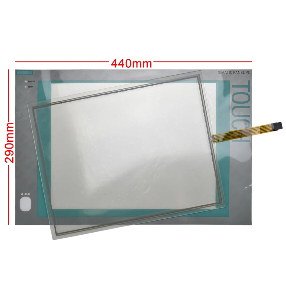 New For A5E02713377 PANEL 15T 677B/C Touch Screen + Protective Film