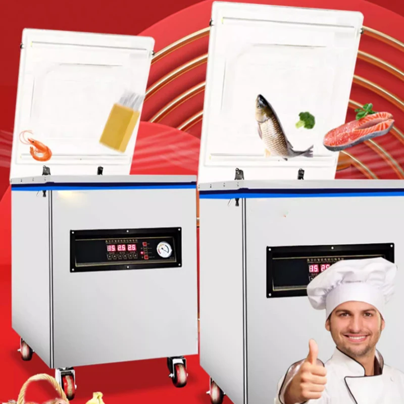 

Commercial Dry and Wet Dual-use Vacuum Food Equipment Sealer Machine Large Packaging machine Vacuum Preservation Customized