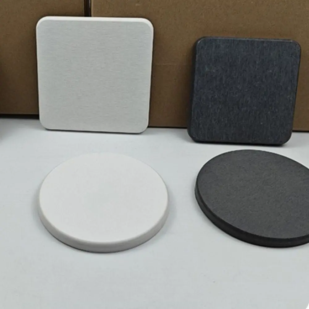 New Quick Drying Diatomite Coaster Thickened Non-slip Cup Mat Dampproof Heat Resistant Water Absorbent Coaster Bathroom
