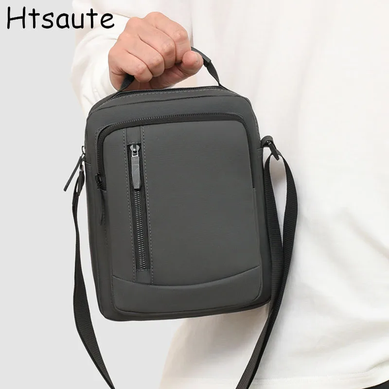 

Men Bag Korean Version Casual Large Capacity Multi Layers Waterproof One Shoulder Oblique Straddle Bag Men And Women Business