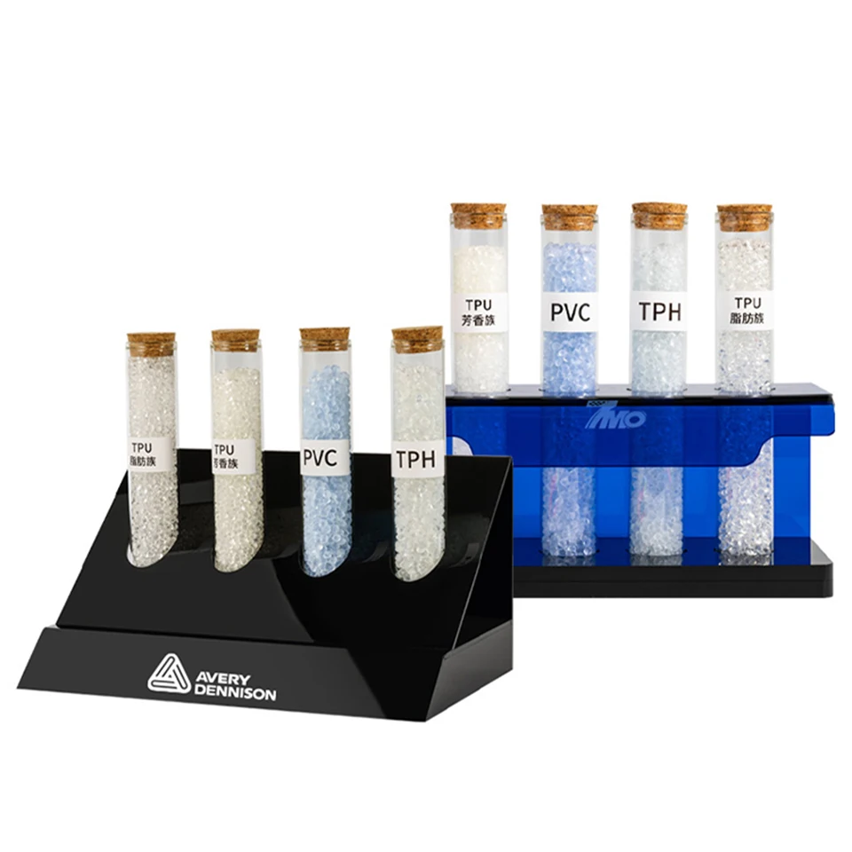 PPF Sample Display Board for Paint Protection Film Chips - Professional Swatch Card Holder for TPU, PVC, TPH Material MO-653-1H