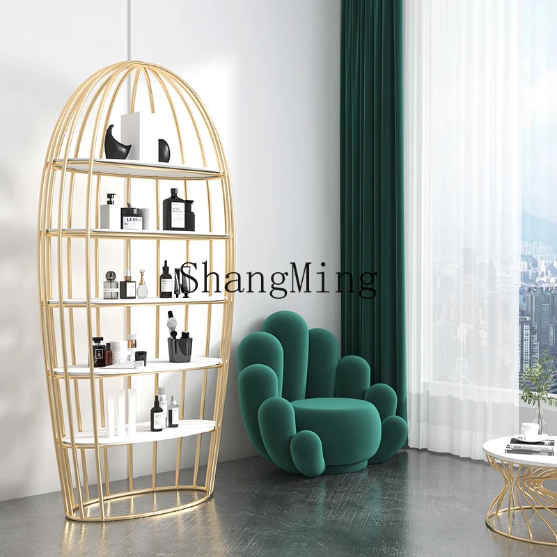 خزانة عرض منتج جديدة من الأرض إلى السقف SM، خزانة عرض رف متعددة الوظائف #3