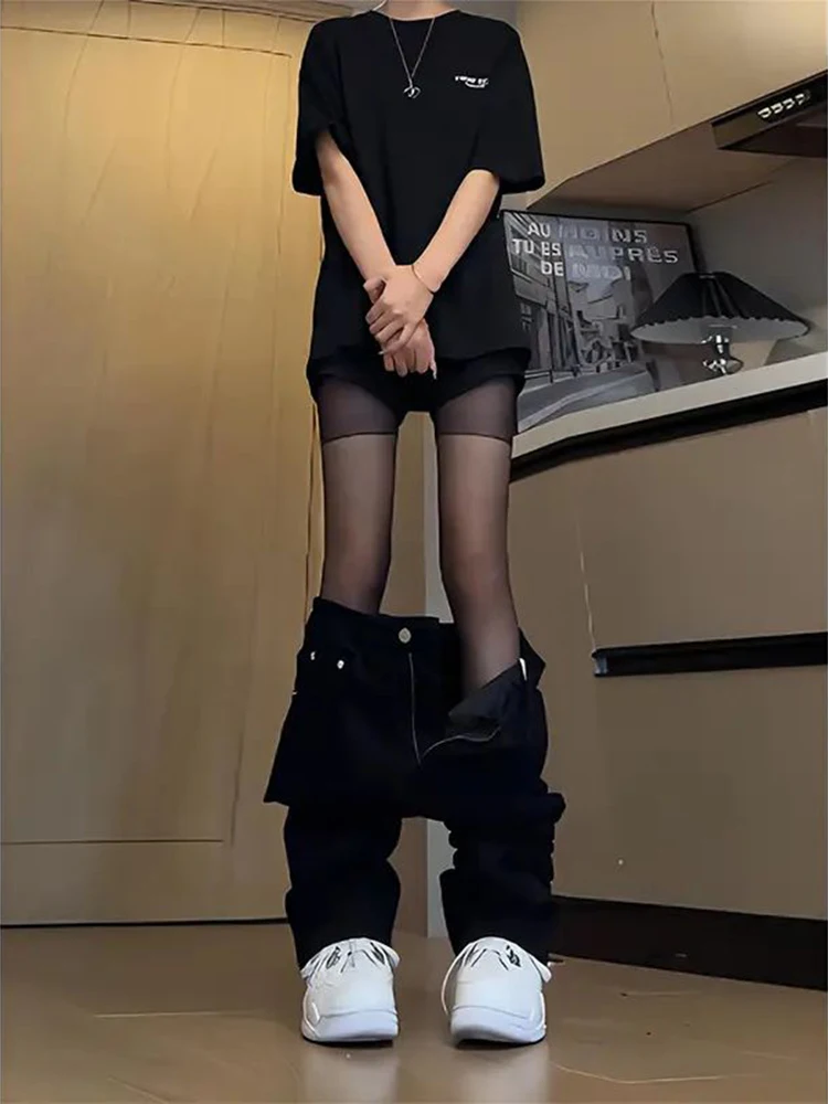 

Мужские джинсы American Vibe Bla Fce, облегающие, с подкладкой, прямые, с высокой талией, расклешенные, для осени и зимы, молодежный стиль