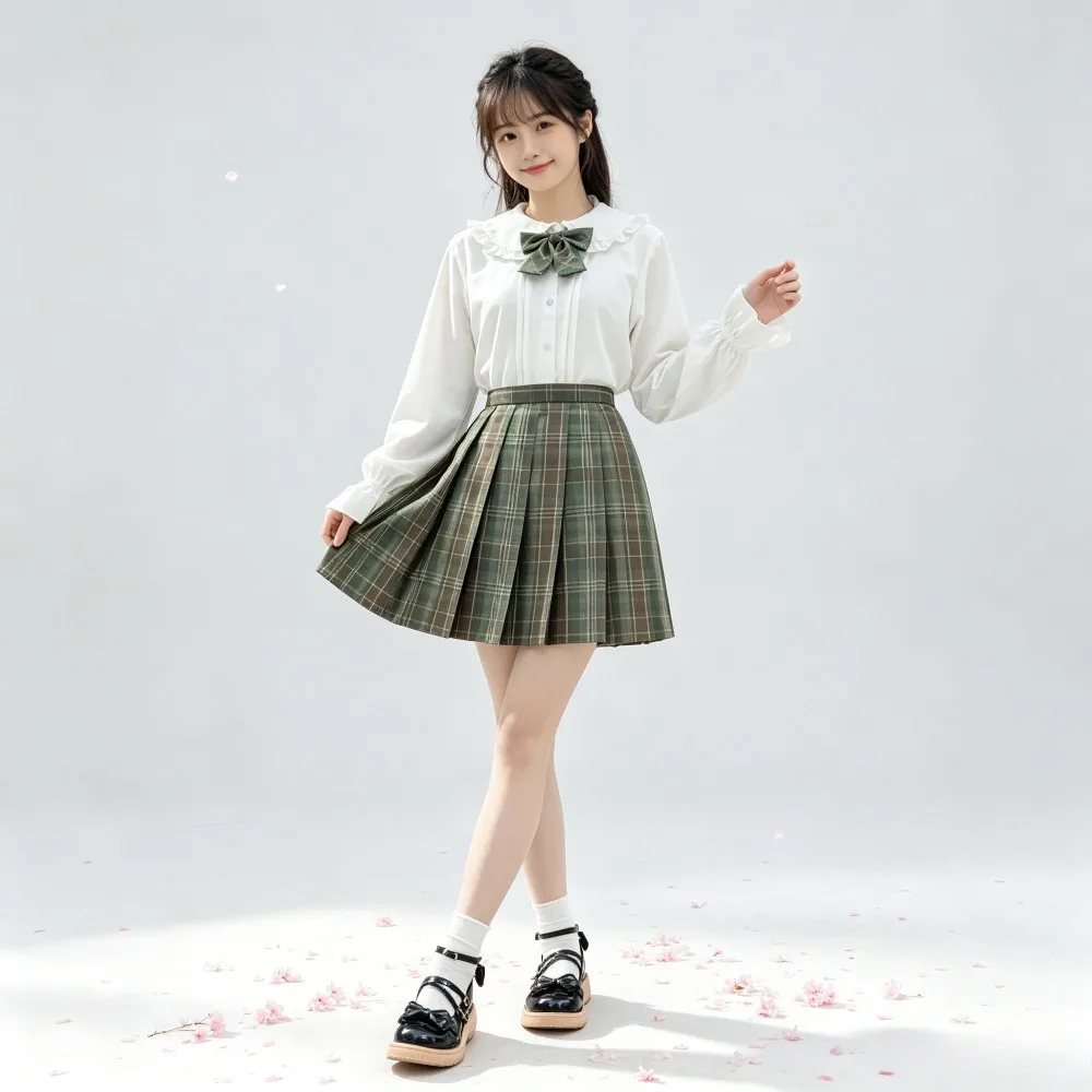 uniforme-scolaire-japonais-lolita-ensemble-complet-jupe-plissee-a-carreaux-tenue-universitaire-pour-etudiants-vetements-quotidiens-costume-de-cosplay-anime