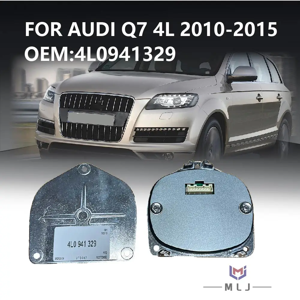 

4L0941329 For Audi Q7 4L SUV 2010-2015 10253878E White 89092639 DRL AFS HID Headlight Ballast Module Angel Eye Car Accessories