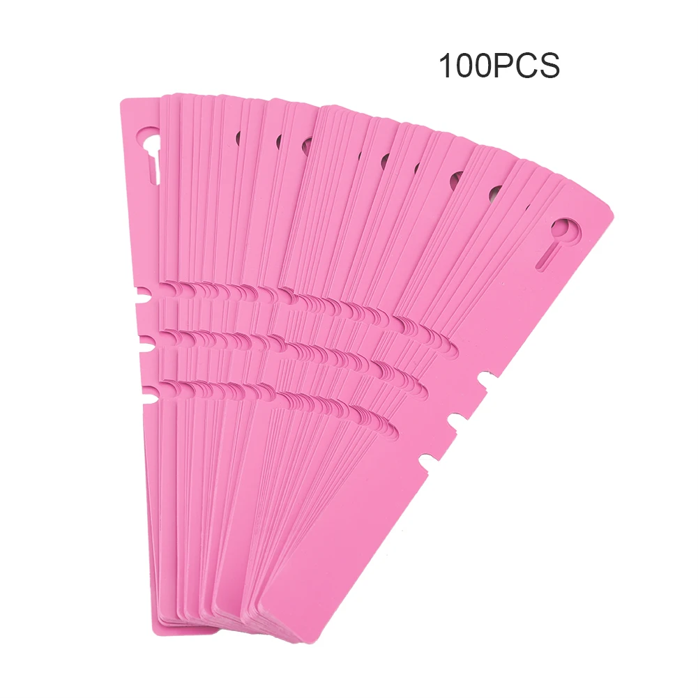 Hangende Bloem Label Marker Opknoping Seed Naam Tag Plastic Kwekerij Tuin Decor Inzet Tags Plant Labels Gazon Ornament