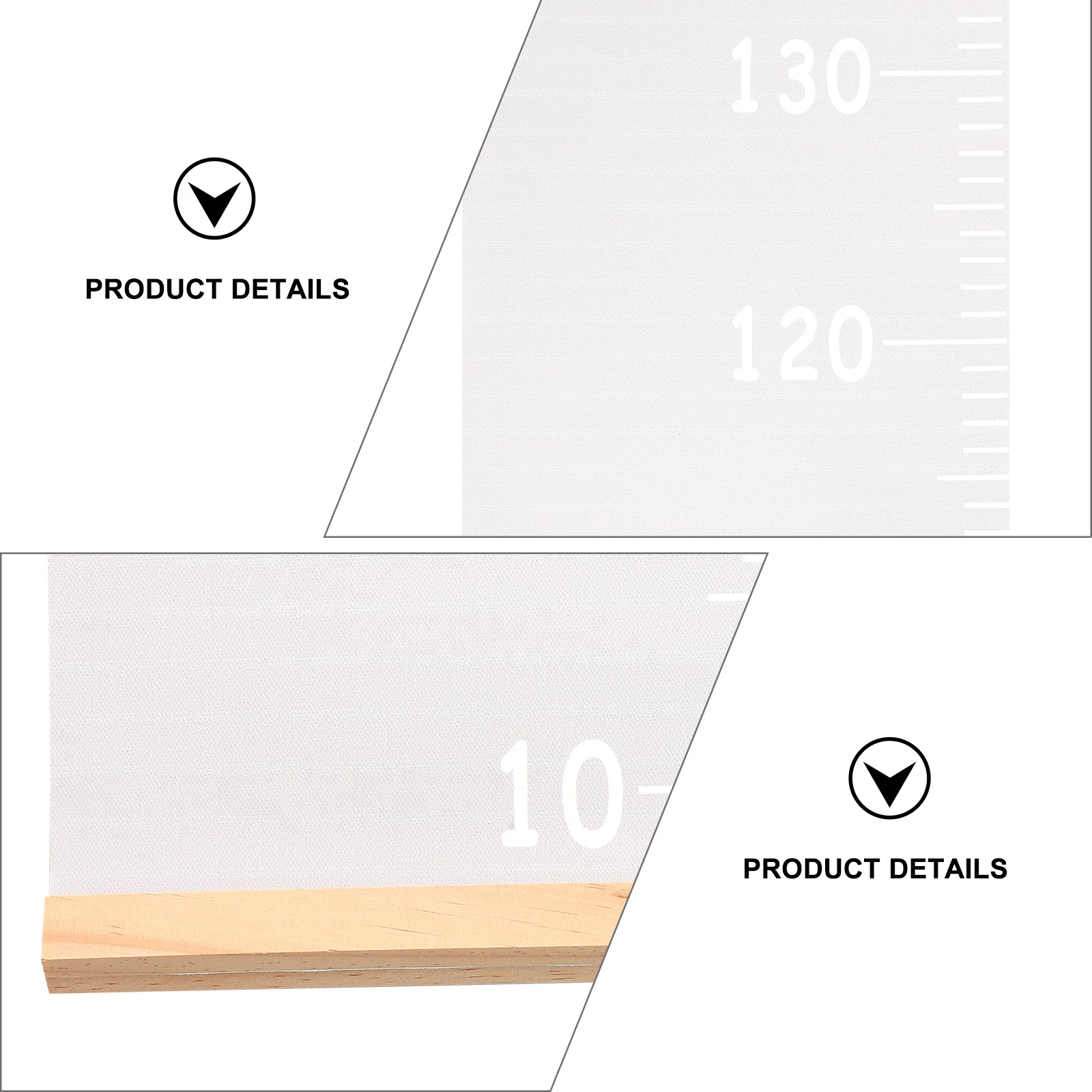 

Pink Kids Height Ruler Wall Measurement Growth Chart Nursery Bedroom Child Development Process Easy Storage Hanging Height Chart