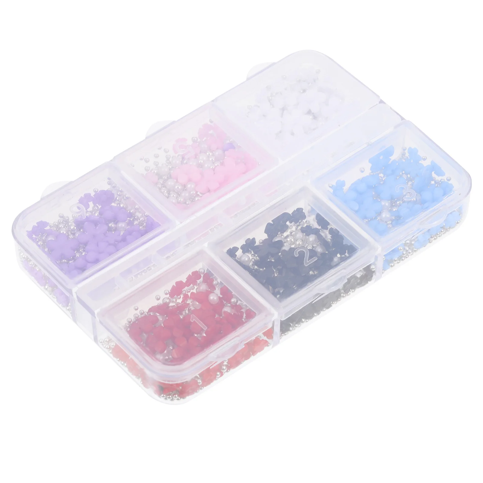 1箱3Dネイルフラワー 美しいネイルアートチャーム 電話ケース、バッグ、グリーティングカード、クラフトデザイン、ネイルジュエリー用品のデコレーションに