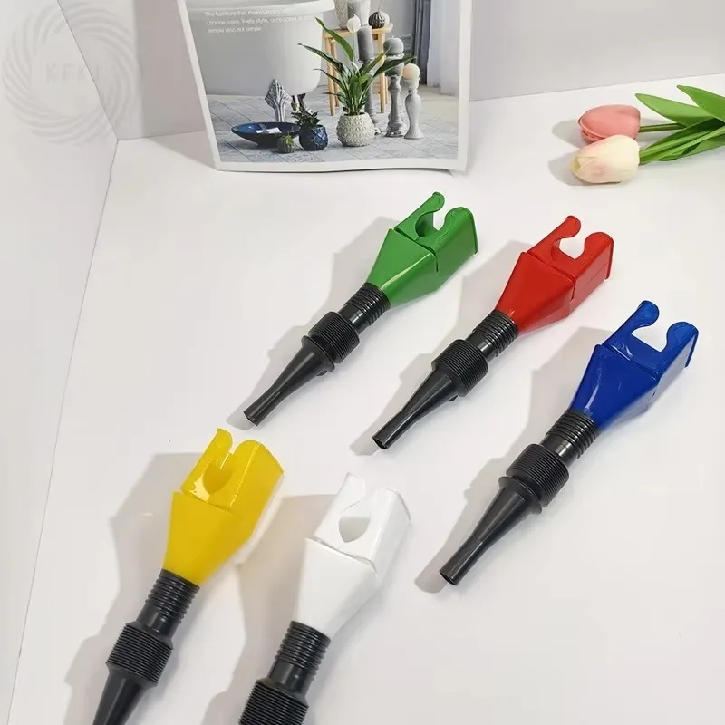 Uiz Per imbuti portatili pieghevoli Imbuti universali per trasferimento filtro olio motore Strumento Imbuto telescopico per rifornimento auto