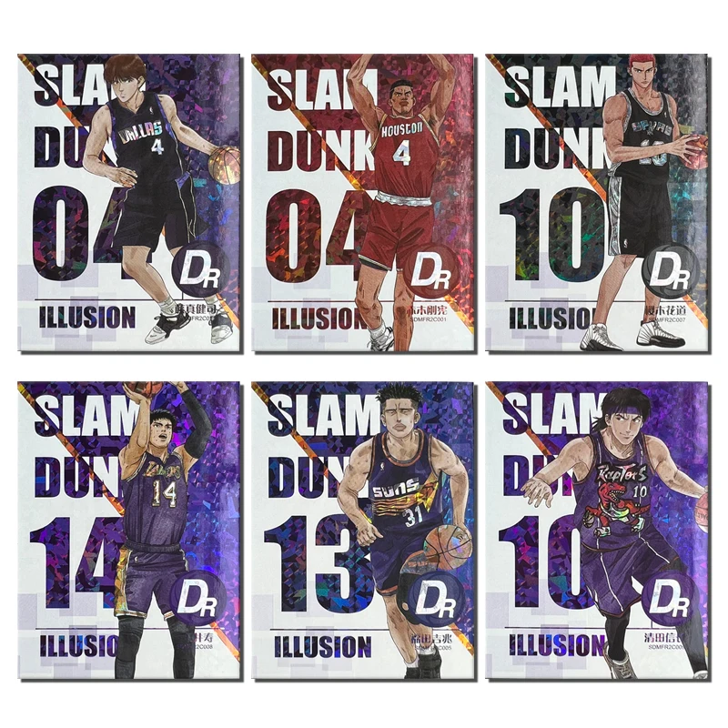 

NEW Anime SLAM DUNK DR card Sakuragi Hanamichi Akagi Takenori Rukawa Kaede Kiyota Nobunaga Game collection Birthday gifts