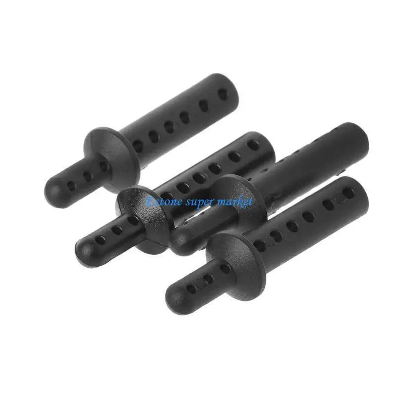 

090B 4pcs Plastic RC 1:10 Body Post Mounts for HSP 94108 94111 94188 Car Spare Parts