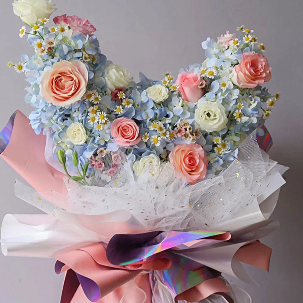 2 قطعة شكل القمر زهرة الطين امتصاص الماء قوي سهلة الاستخدام DIY بها بنفسك الزفاف زهرة قاعدة رومانسية حديقة أداة ديكور الزفاف #2